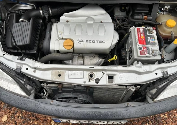 Opel Zafira cena 6250 przebieg: 313100, rok produkcji 2001 z Częstochowa małe 137
